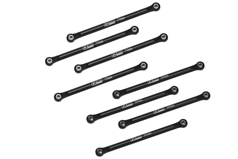 Amazon.com: Aluminum 7075 Upper & Lower Link Bar Set for Losi 1/18